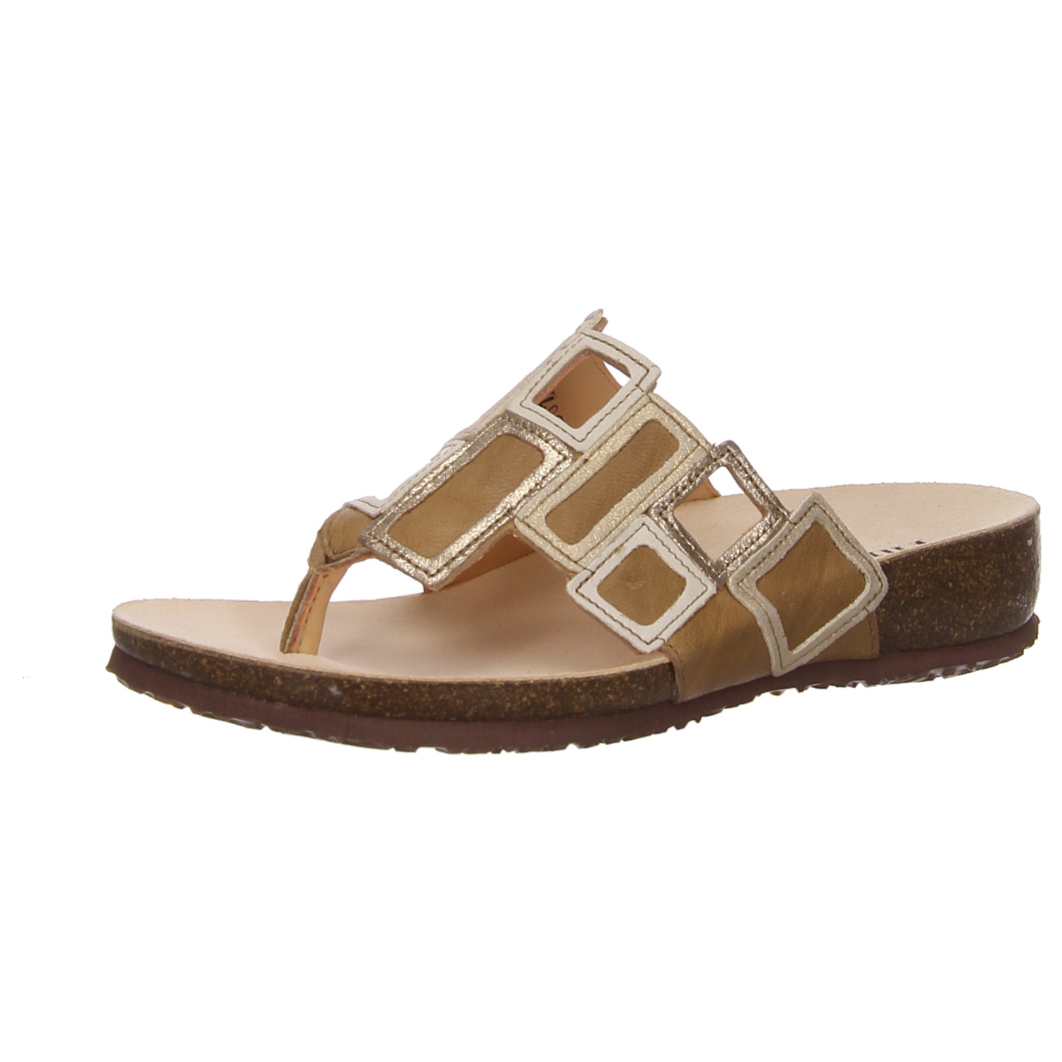 Think Pantoletten nude beige