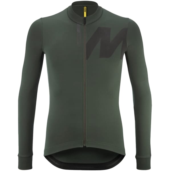 Maillot vélo MAVIC KSYRIUM THERMO JERSEY M CHRISTMAS GREEN