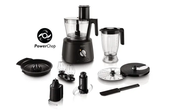 Philips Avance Collection HR7776 Compact 2-en-1 - Køkkenmaskine - 1300 W