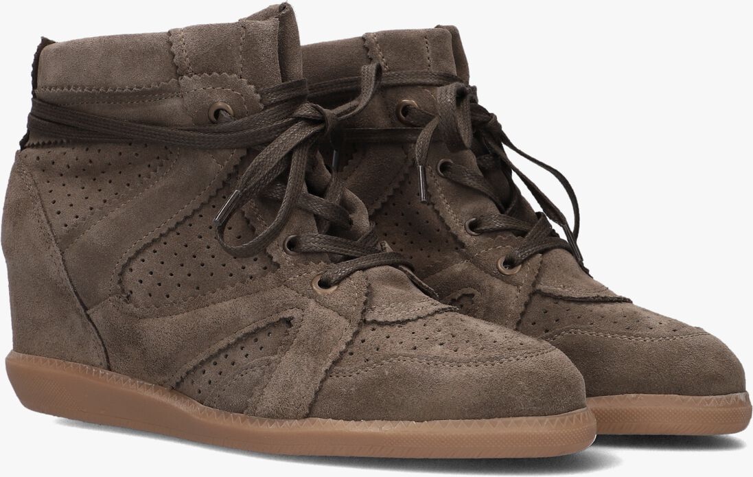 DEABUSED groene deabused hoge sneaker ziggy