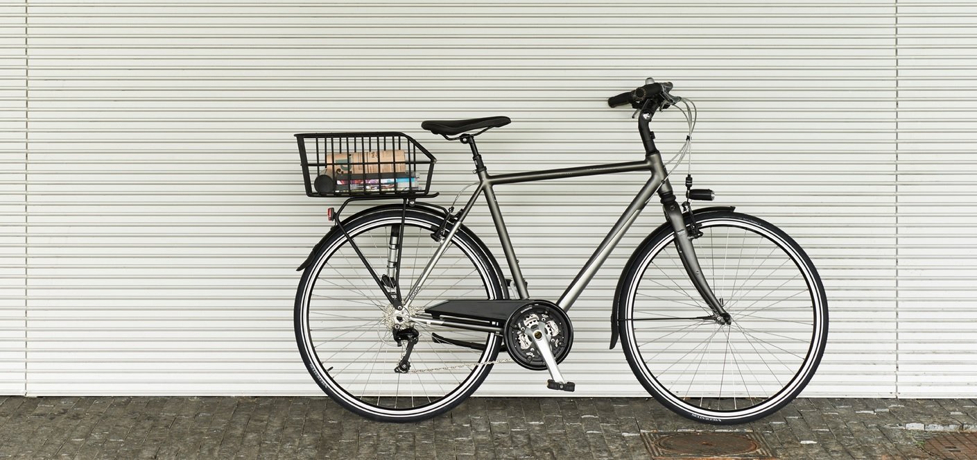 Basil bagkurv Cento alu 40x24x21