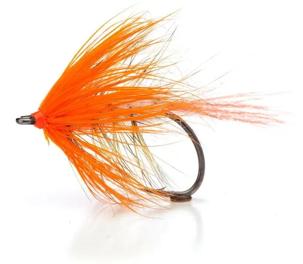 Unique Flies Vinterfluen Str. 4 Orange