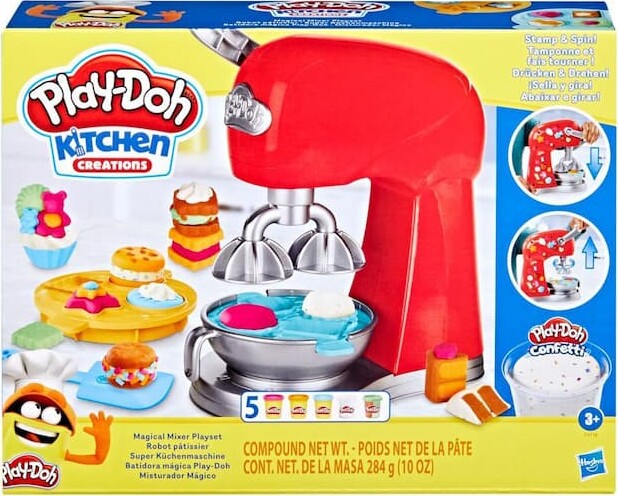 Play-Doh Modellervoks - Kitchen Creations - Magical Mixer Sæt