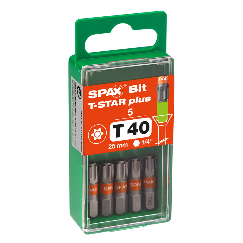 Spax bit T-STAR plus TX40x25mm*