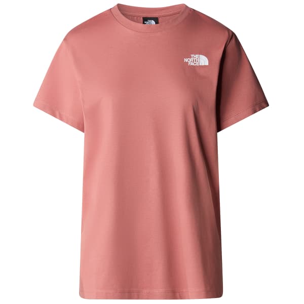 T-shirt THE NORTH FACE W S/S RELAXED REDBOX TEE LIGHT MAHOGANY