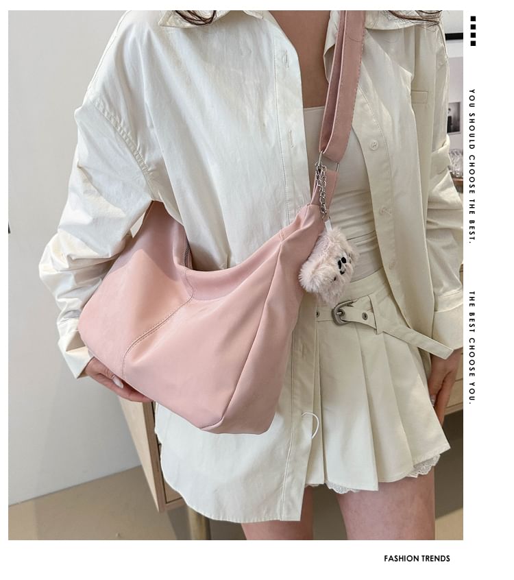 Basaran - Set: Kunstleren Tote Bag + Tasbedel