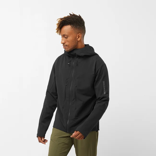 OUTPEAK SOFTSHELL  Veste coupe-vent à capuche pour homme