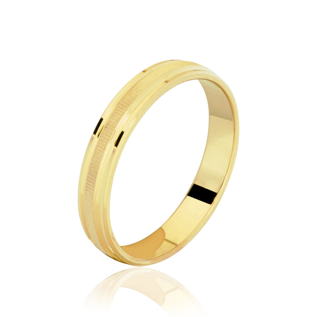 Alliance Jolan Demi-jonc Classique Or Jaune