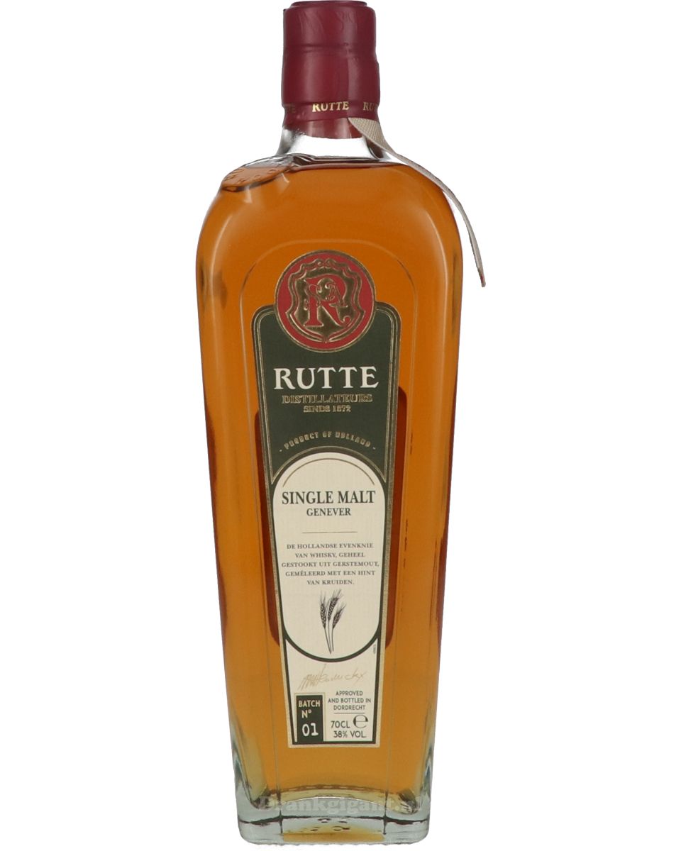 Rutte Single Malt Genever Batch 1 70 cl