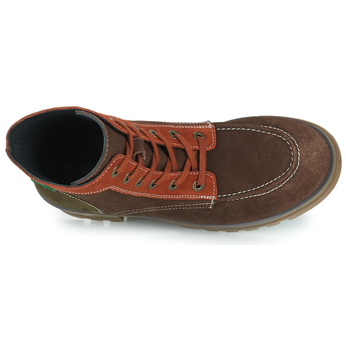 Kickers - KICK HELLO - Marron / Orange