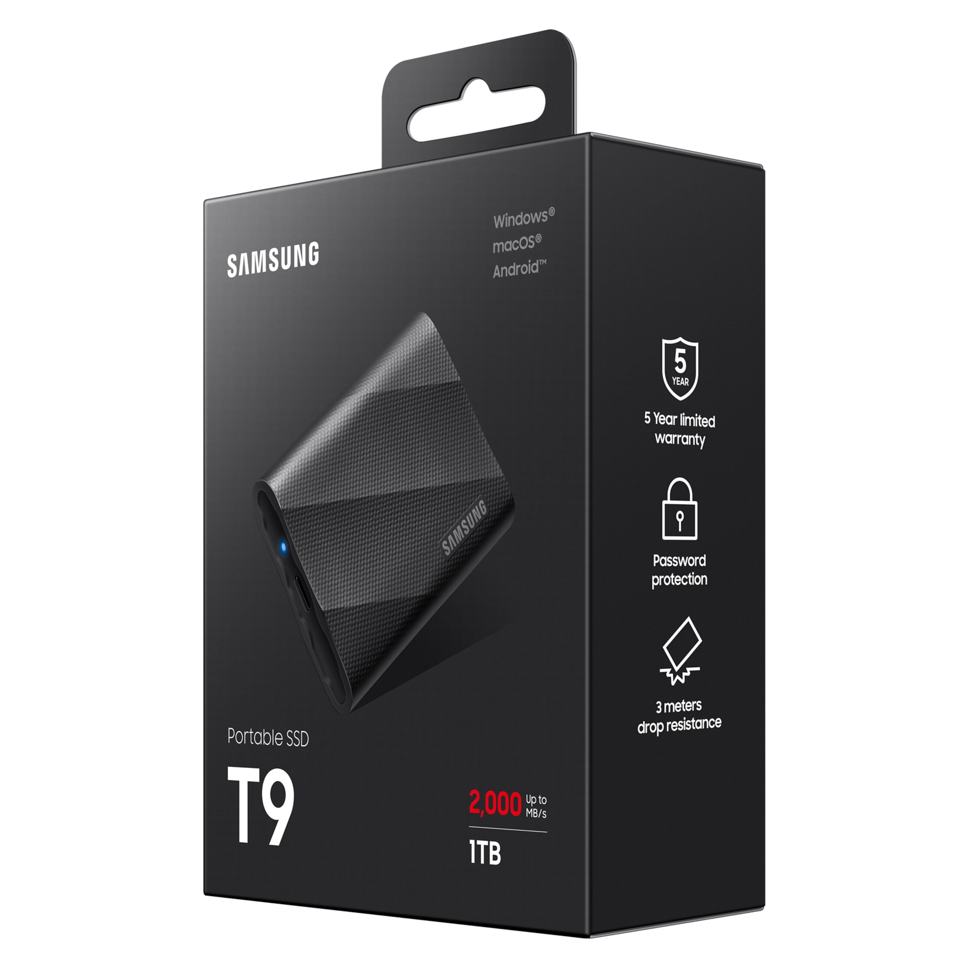 Samsung T9 Ekstern SSD-disk 1 TB