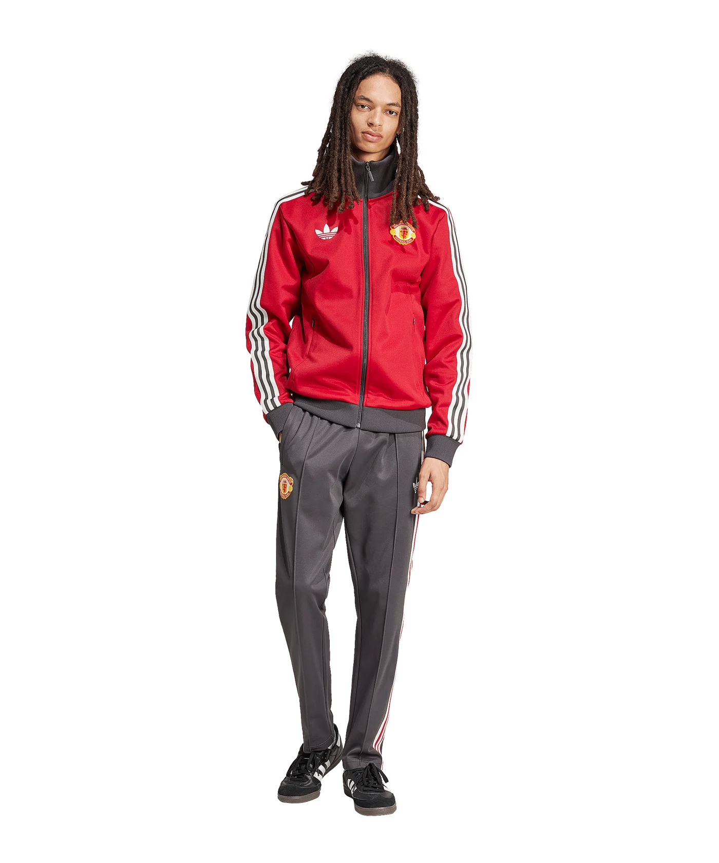 adidas Originals Manchester United Beckenbauer Trainingshose Schwarz