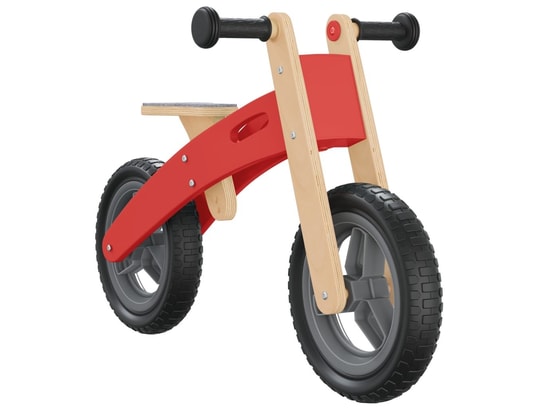 VIDAXL - Draisienne Vélo d'équilibre pour enfants rouge