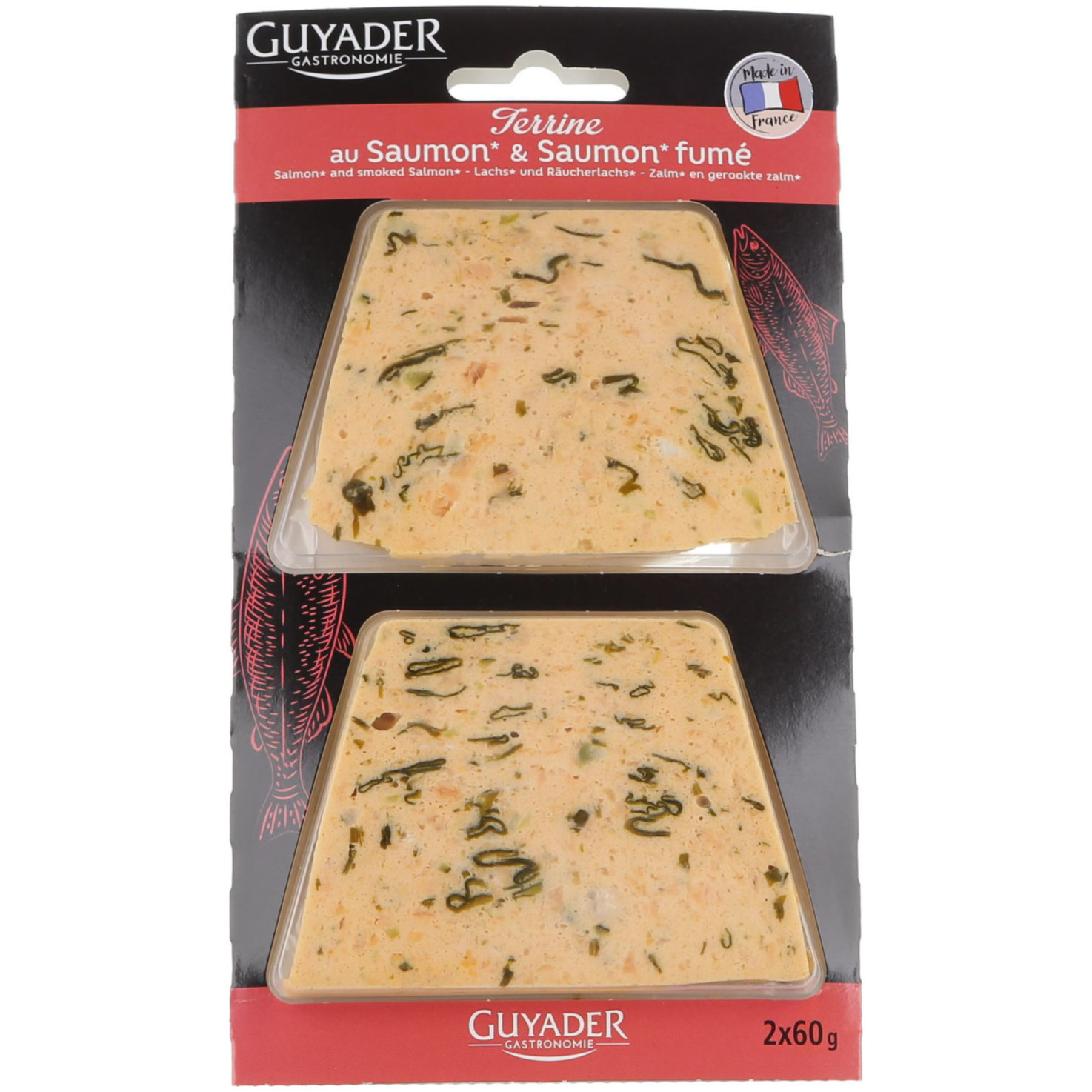 Guyader Lachs-Terrine 2x60g
