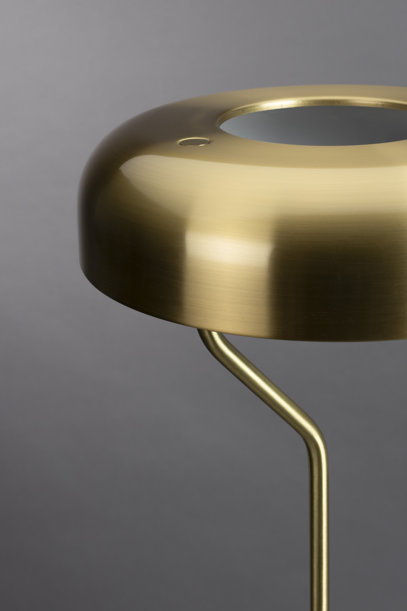 Vloerlamp Eclipse messing