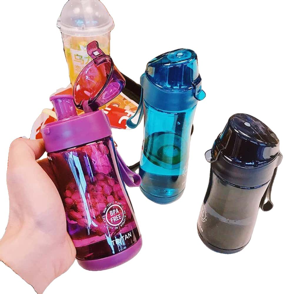 Sport-Knight® Wasserflasche / Shaker Violett 450ml