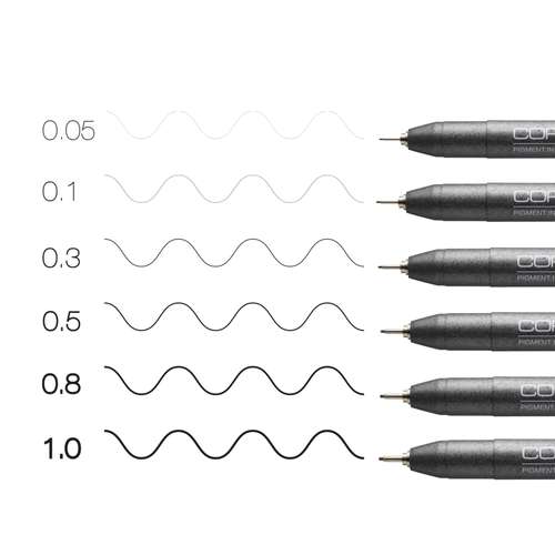 COPIC® Multiliner, black