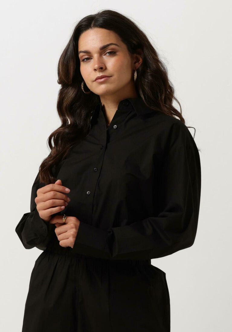 NOTRE-V zwarte notre-v blouse nv-duuk blouse