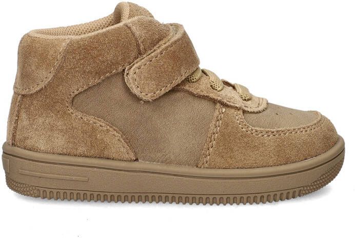 Nelson Kids suède sneakers beige Jongens Suede Effen 23