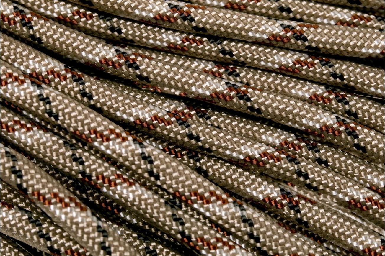 Knivesandtools 550 paracord type III, kleur: desert camo, 25 ft (7,62 m)