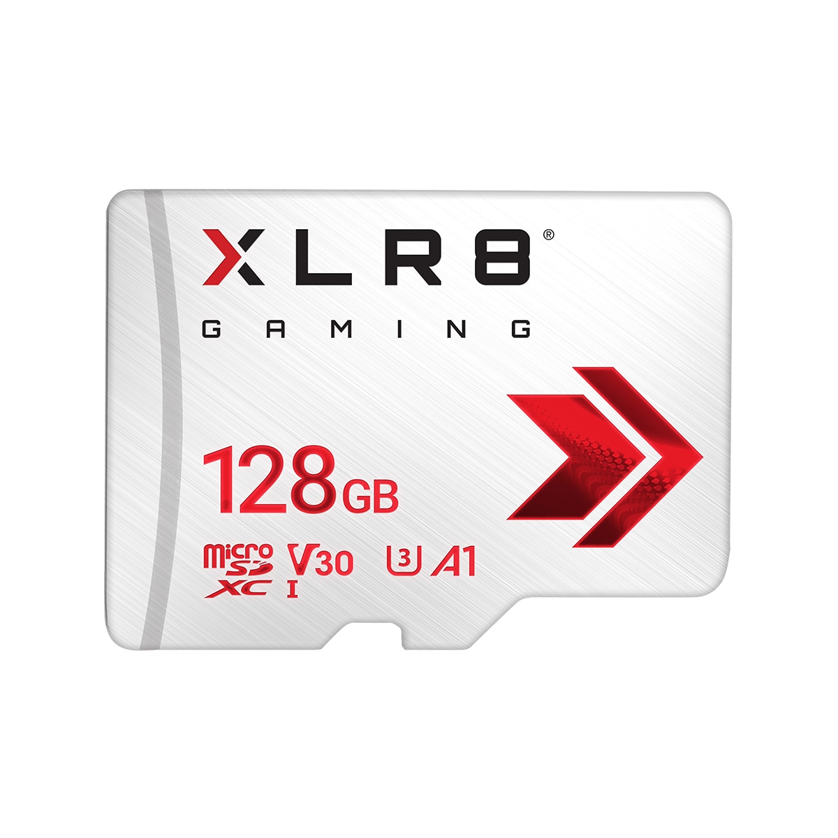 PNY XLR8 Gaming Class 10 U3 V30 microSDXC Flash Memory Card - 128GB
