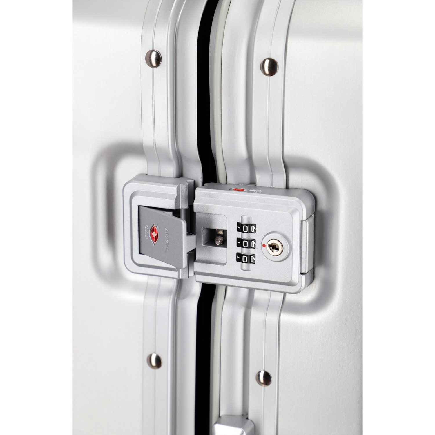 Travelite Next 2.0 Aluminium 4w Trolley M silver
