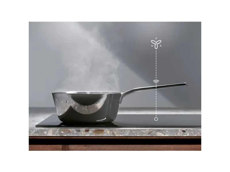 Electrolux EIV654 - Induktions kogeplade - 4 plader - Niche - bredde: 56 cm - dybde: 49 cm - med kantet front - sort