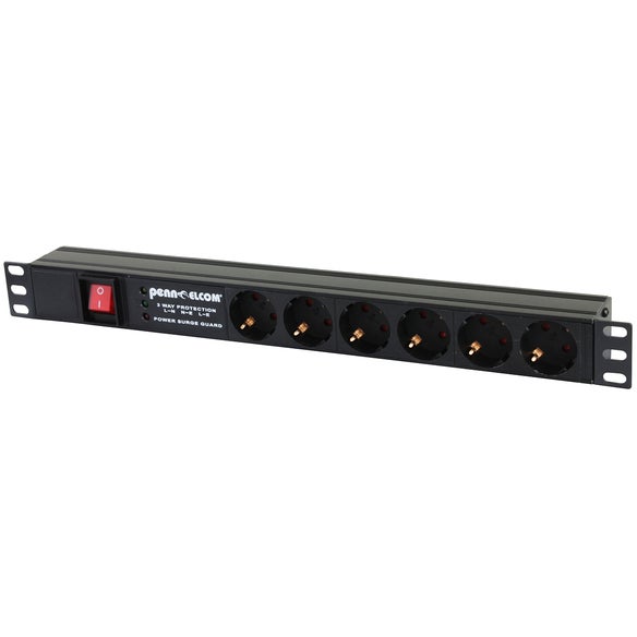 Penn Elcom PDU-EU-6 19 inch 6-voudig stroomverdeelblok