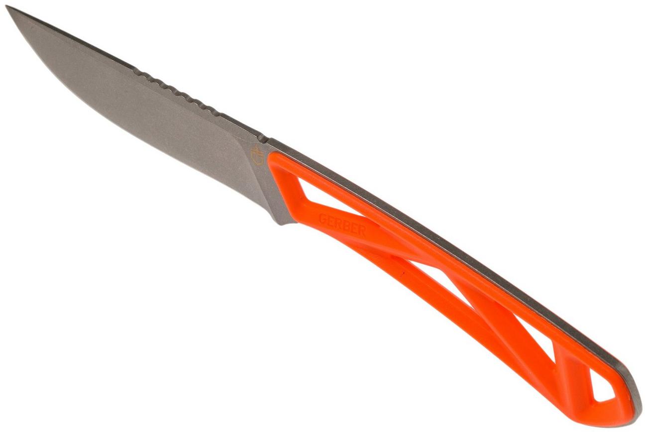 Gerber Exo-Mod Fixed Drop Point Knife 30-001797 Orange jachtmes