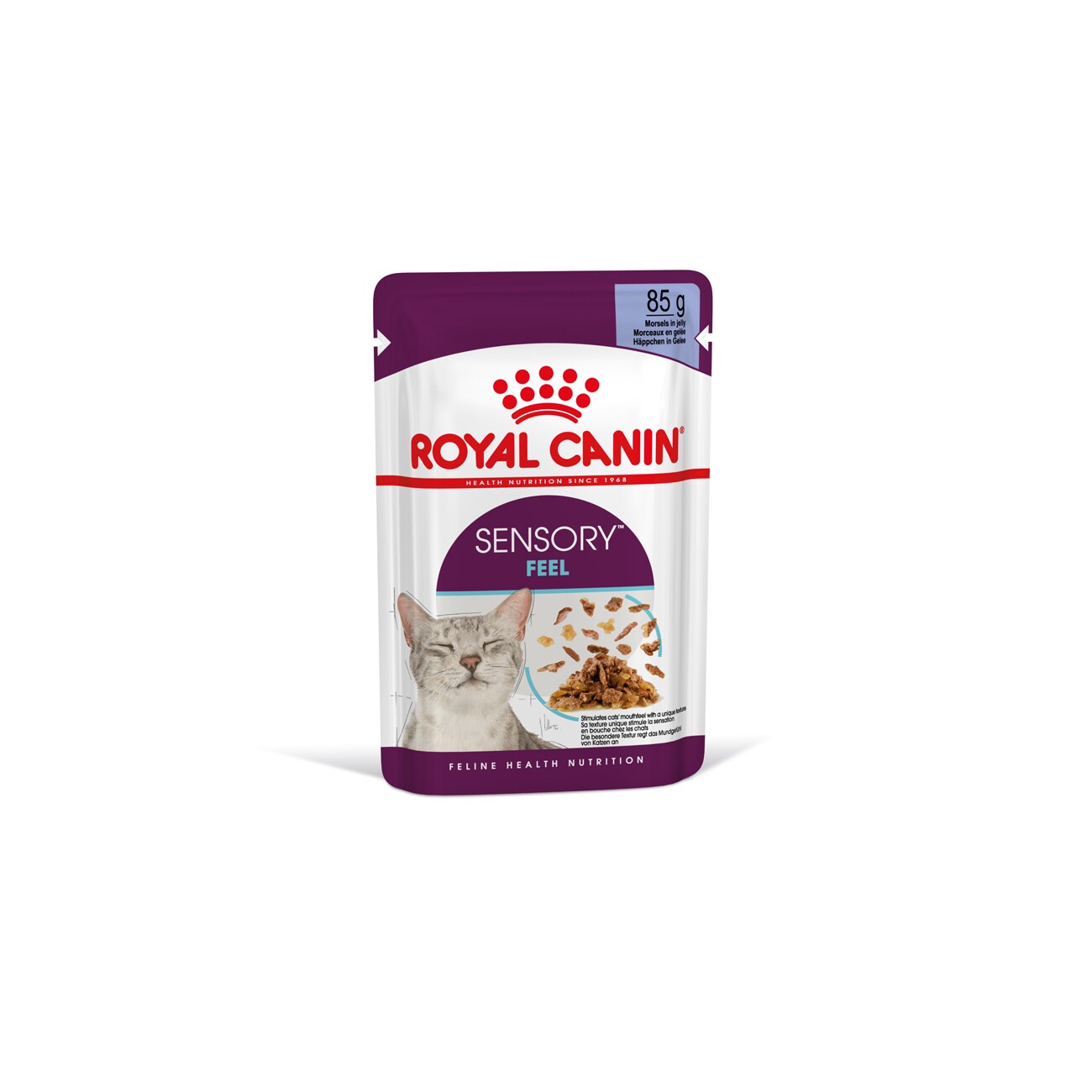 ROYAL CANIN SENSORY Feel in Gelee für wählerische Katzen 12x85g