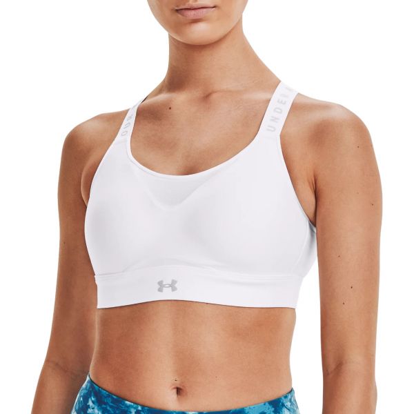 Under Armour Soutien Mulher Infinity High Bra-wht 1351994-100 XS Branco