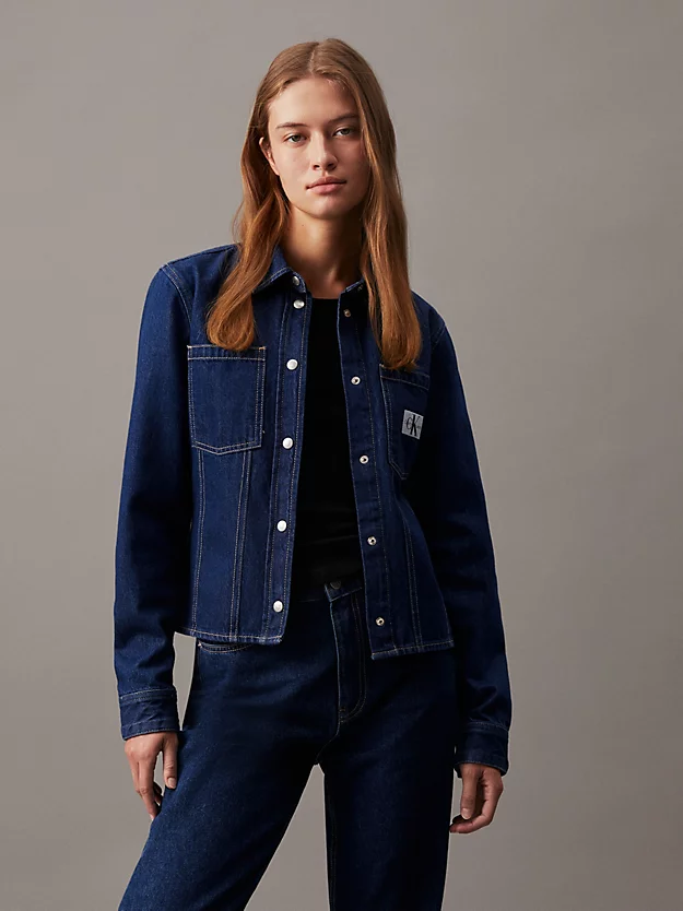 Camisa jeans sob medida