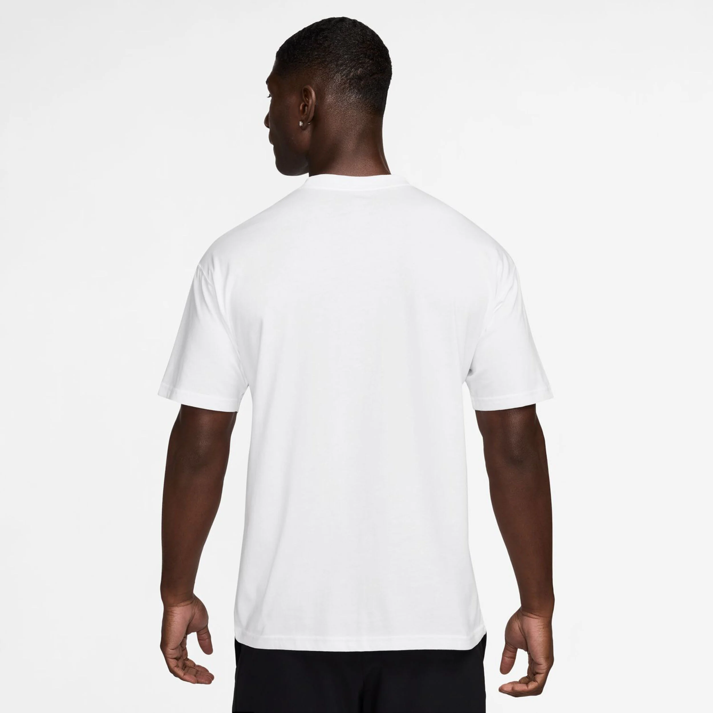 Nike Court Tee Max 90s Original Content T-shirt Hommes - Blanc