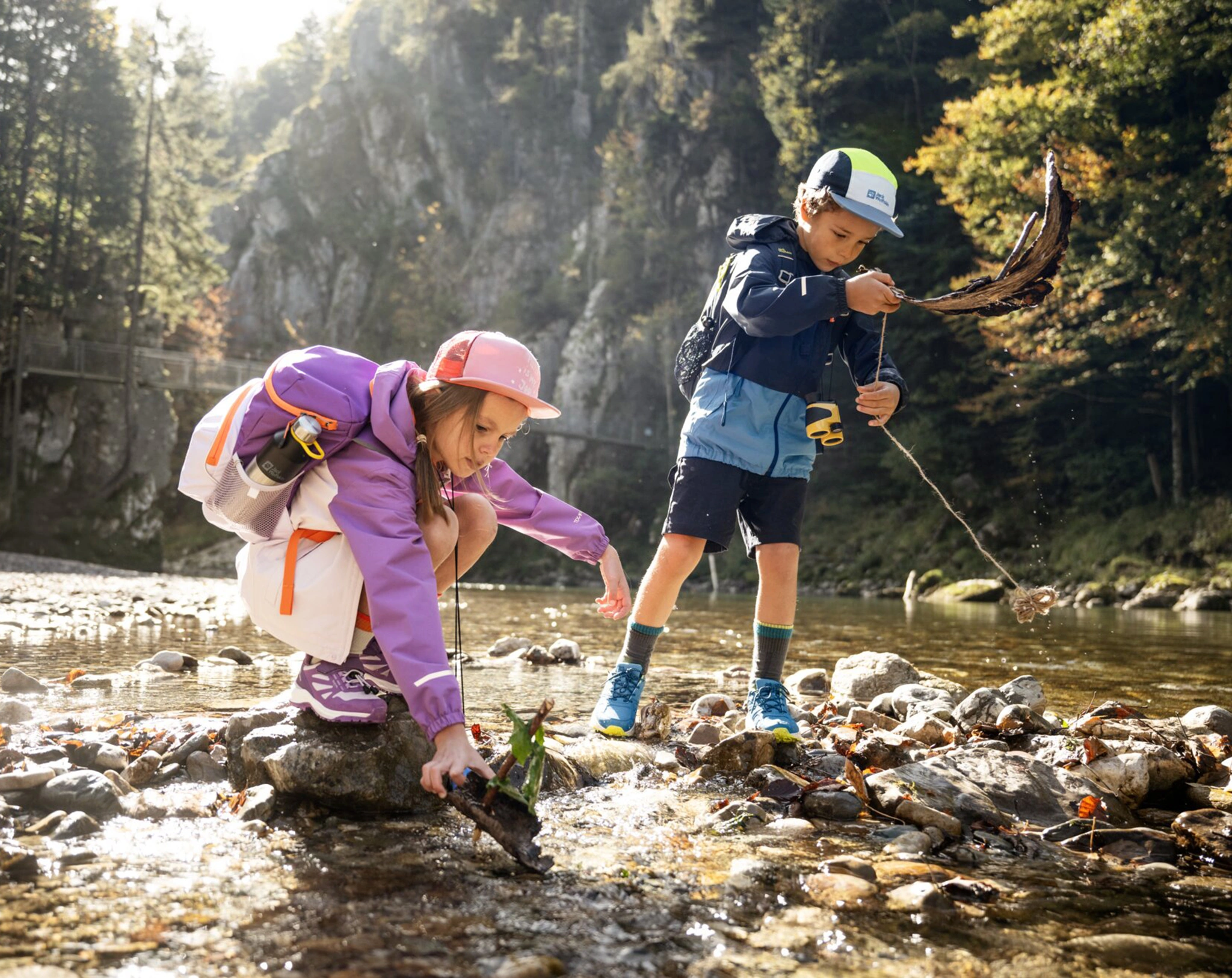 Trekking-Sneaker WOODLAND 2 in elemental blue