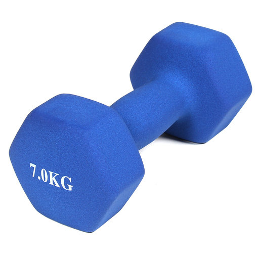 Halteres revestidos de neoprene (conjunto de 2) 7 kg Gladiatorfit