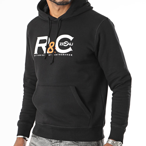 Sweat Capuche R And C Noir