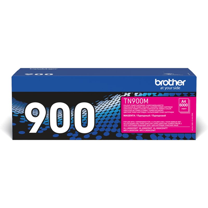 Brother TN-900M - Cartouche de toner originale – Magenta