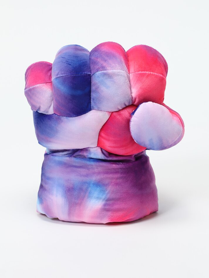 Punho de Pelúcia do Vegeta Super Saiyajin Azul de Dragon Ball - Rosa