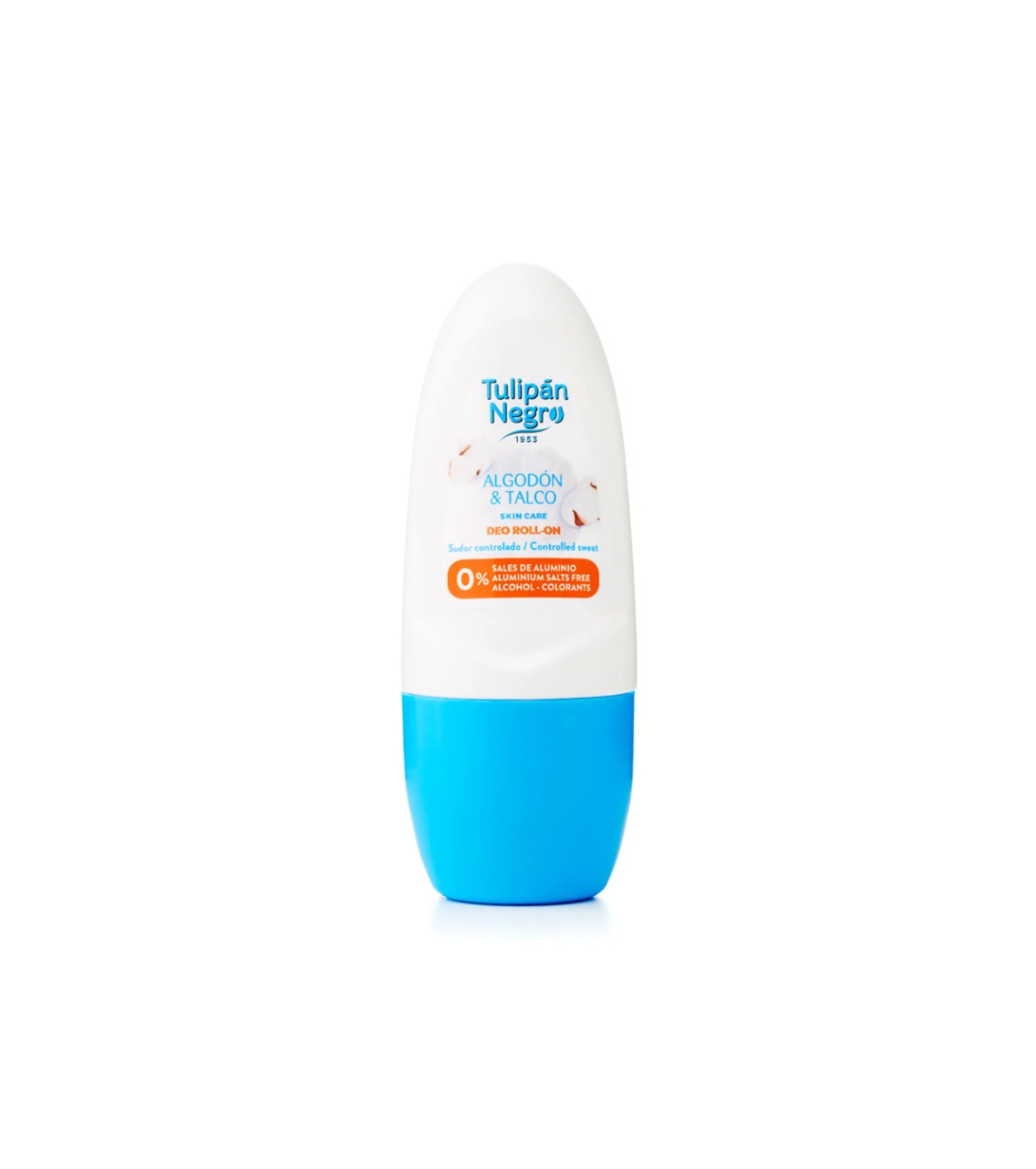 Tulipán Negro - *Skin Care* - Desodorante Deo Roll-on - Algodão e Talco