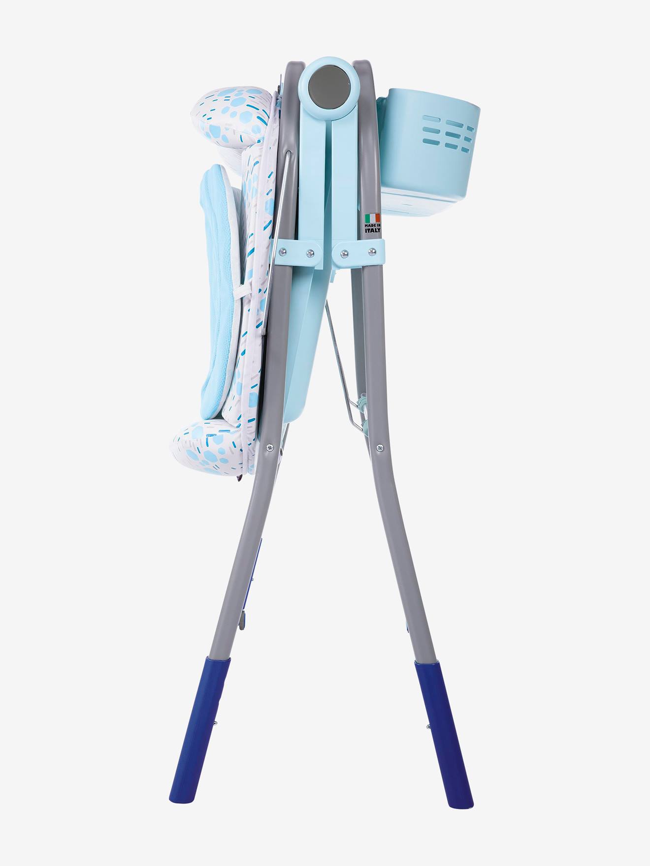 Banheira e trocador Chicco Cuddle & Bubble, estampa cinza claro