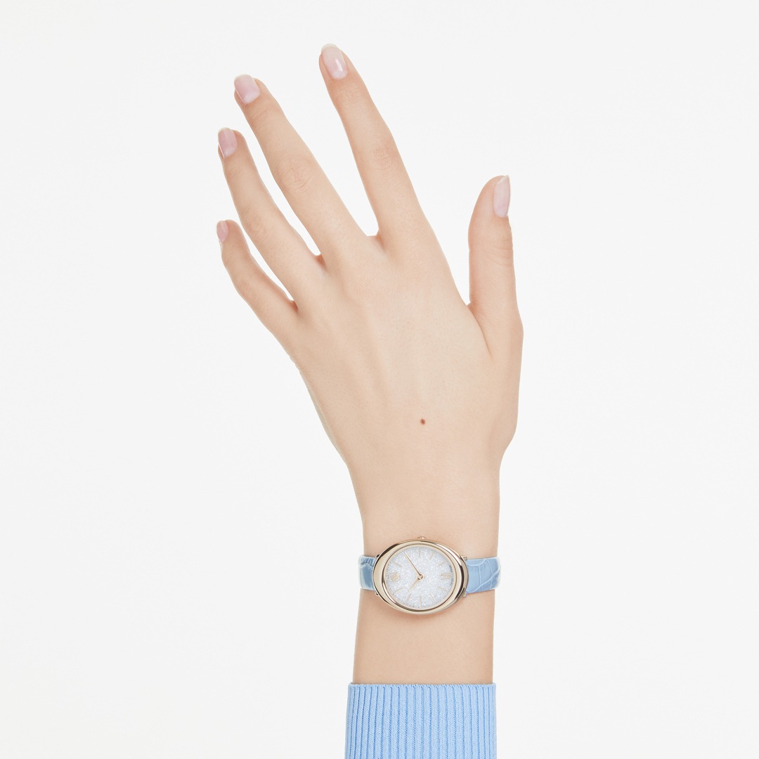 Swarovski Imber Oval Blau