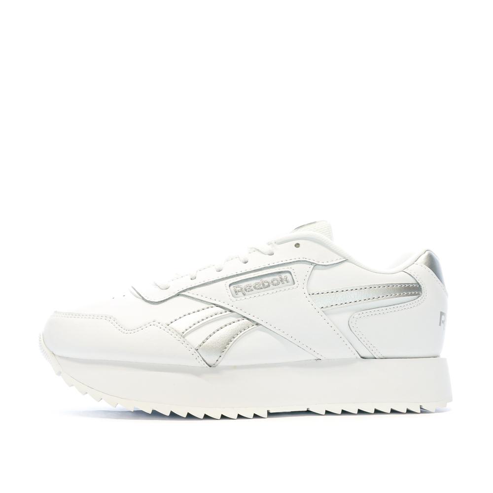 Reebok Baskets Blanches Femme Reebok Glide Ripple Double