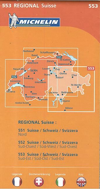 MICHELIN - 553 SUISSE SUD EST 1 200 000
