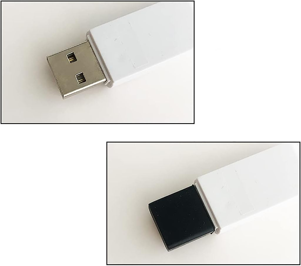 (10er Set) USB A Anti Staub Silikon Schutzstecker Anschlusskappen für Ladekabel - Schwarz