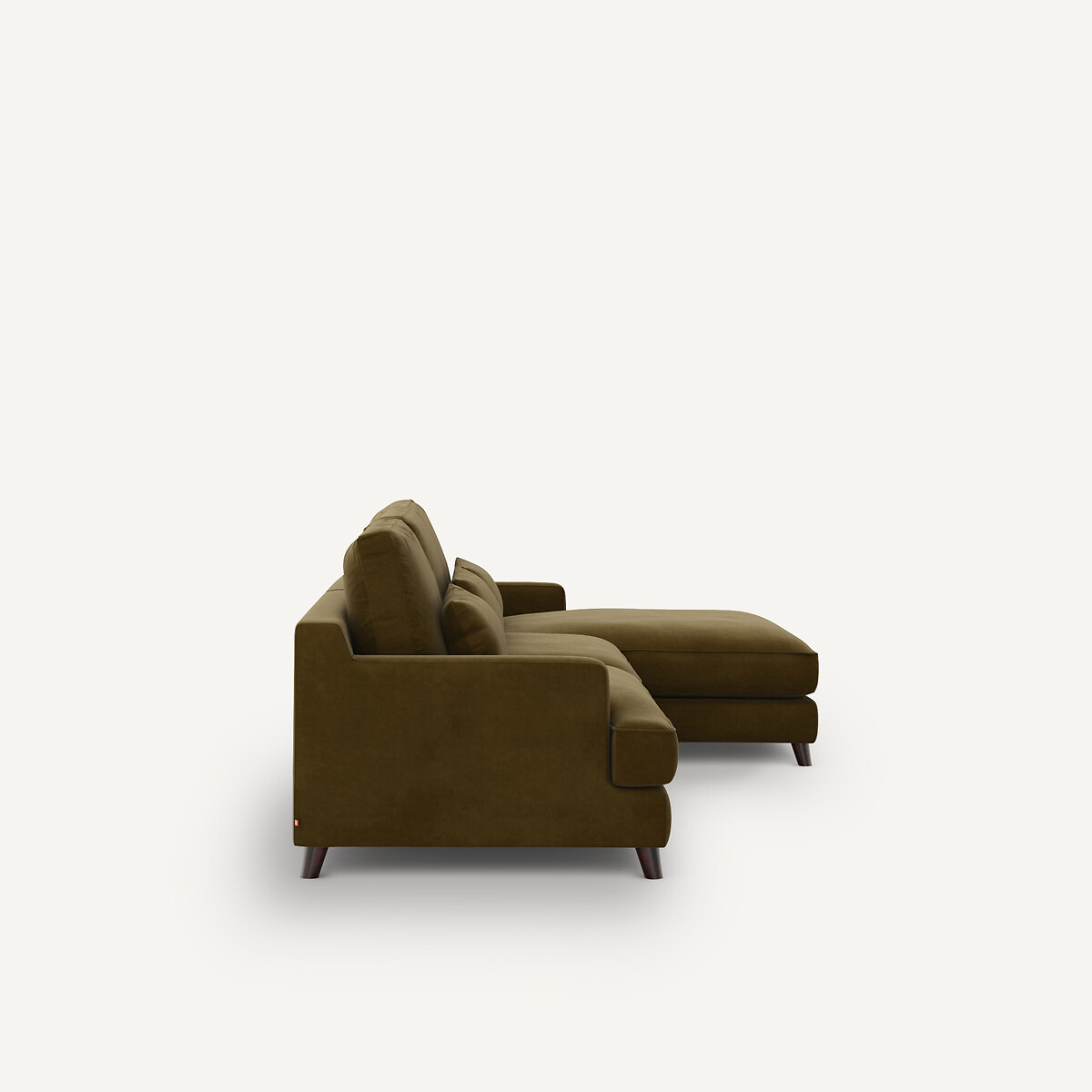 AM.PM<br>Sofá de canto em veludo, Alwine
