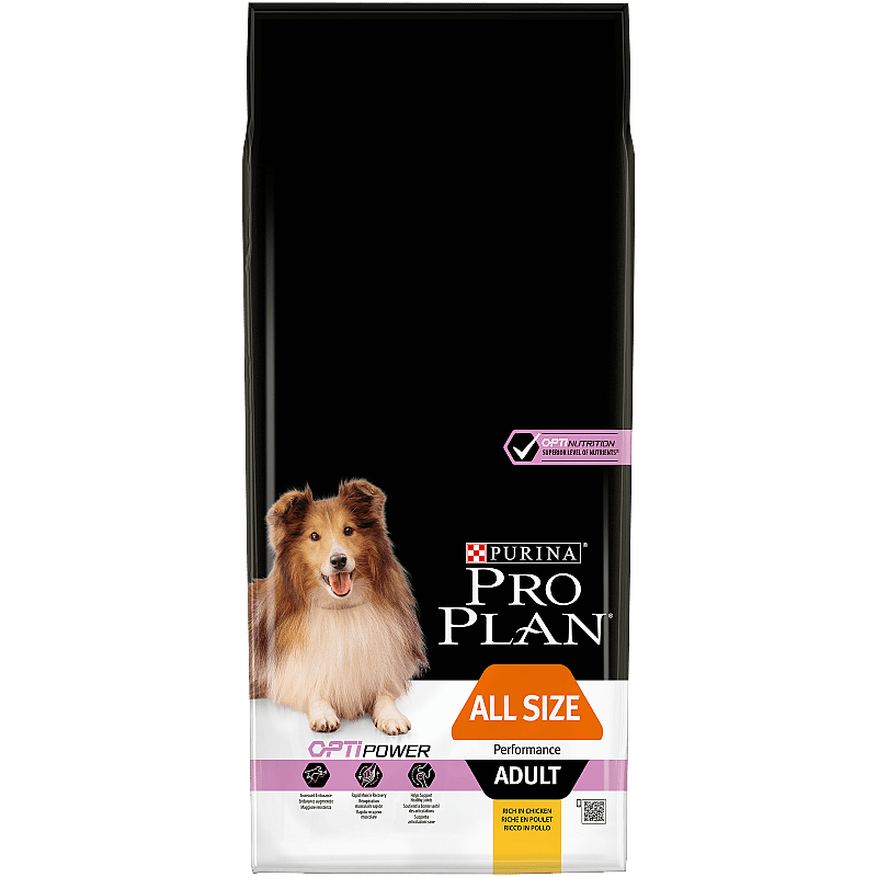 Purina Pro Plan All Sizes Adult Performance Hondenvoer 14 kg | 12831