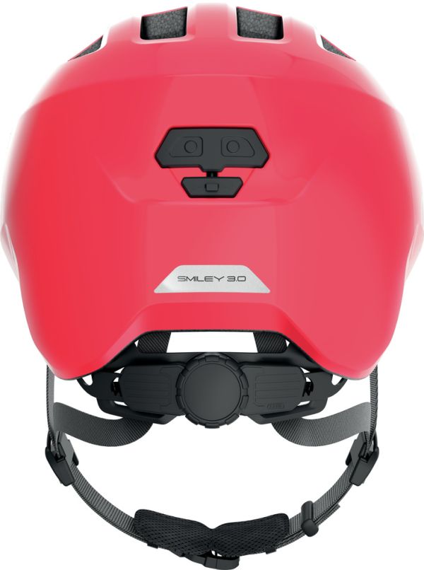 Abus Smiley 3.0 Cykelhjelm, Shiny Red