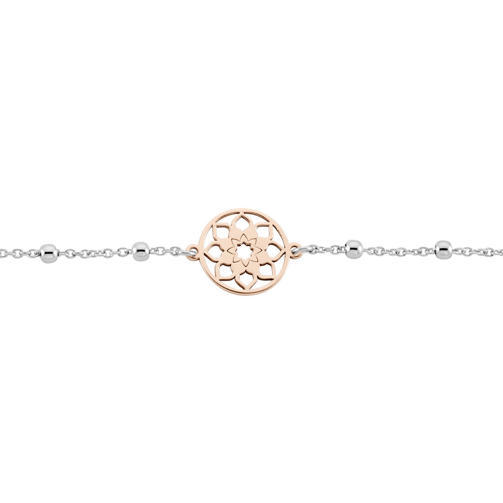 Bracelet Argent Bicolore Vicencio