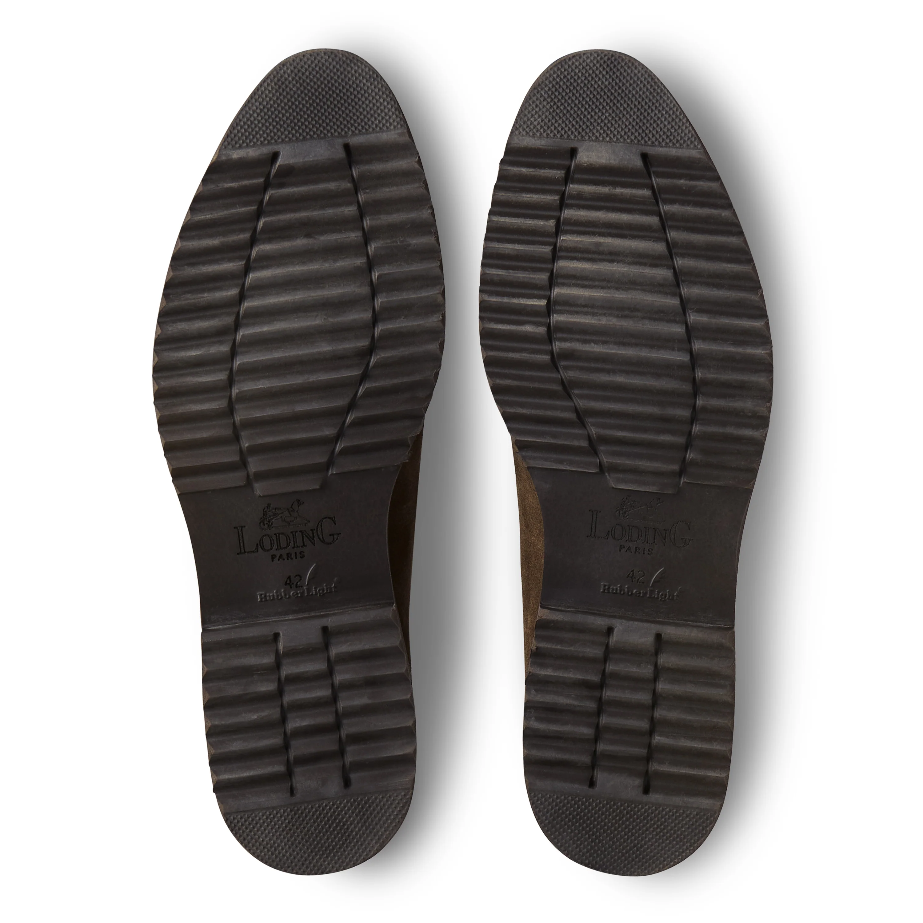 Mocassin à pampille Strano 396 veau velours taupe