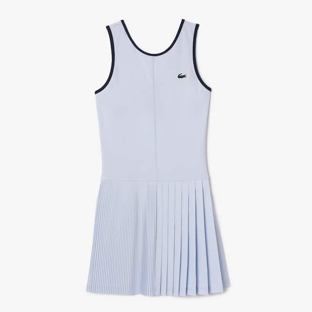 Robe Tennis Ultra-Dry stretch avec shorty séparé Robes & Jupes - Bleu - Lacoste - Femme